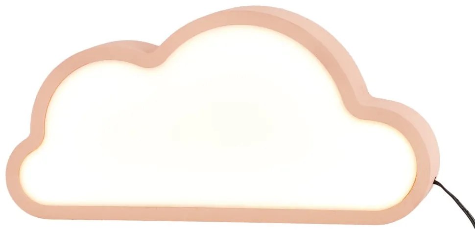 Veioză pentru copii roz Cloud – Candellux Lighting