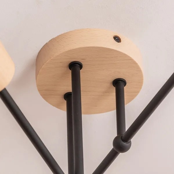 Lustră aplicată CAMBRIDGE 6xE27/15W/230V, pin