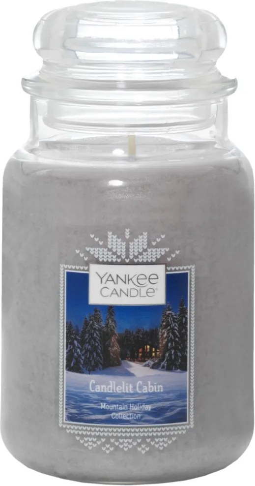 Yankee Candle parfumata lumanare Candlelit Cabin Classic mare