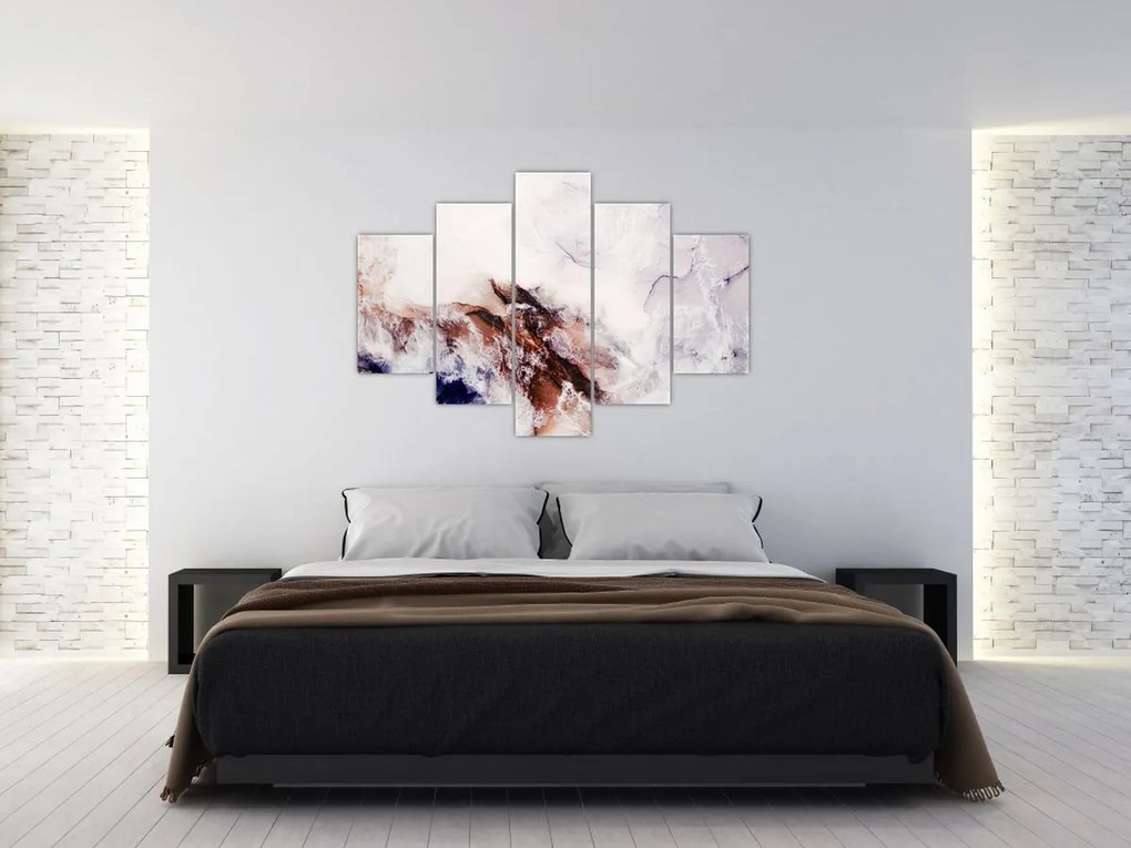 Tablou - Marmură violet N⁰1 (150x105 cm)