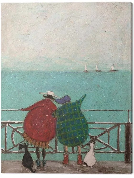 Tablou pe pânză Sam Toft - We Saw Three Ships Come Sailing By