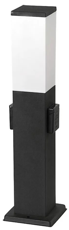 Rabalux 8339 - Lampă exterior BONN 1xE27/60W IP44 cu 2 prize SCHUKO