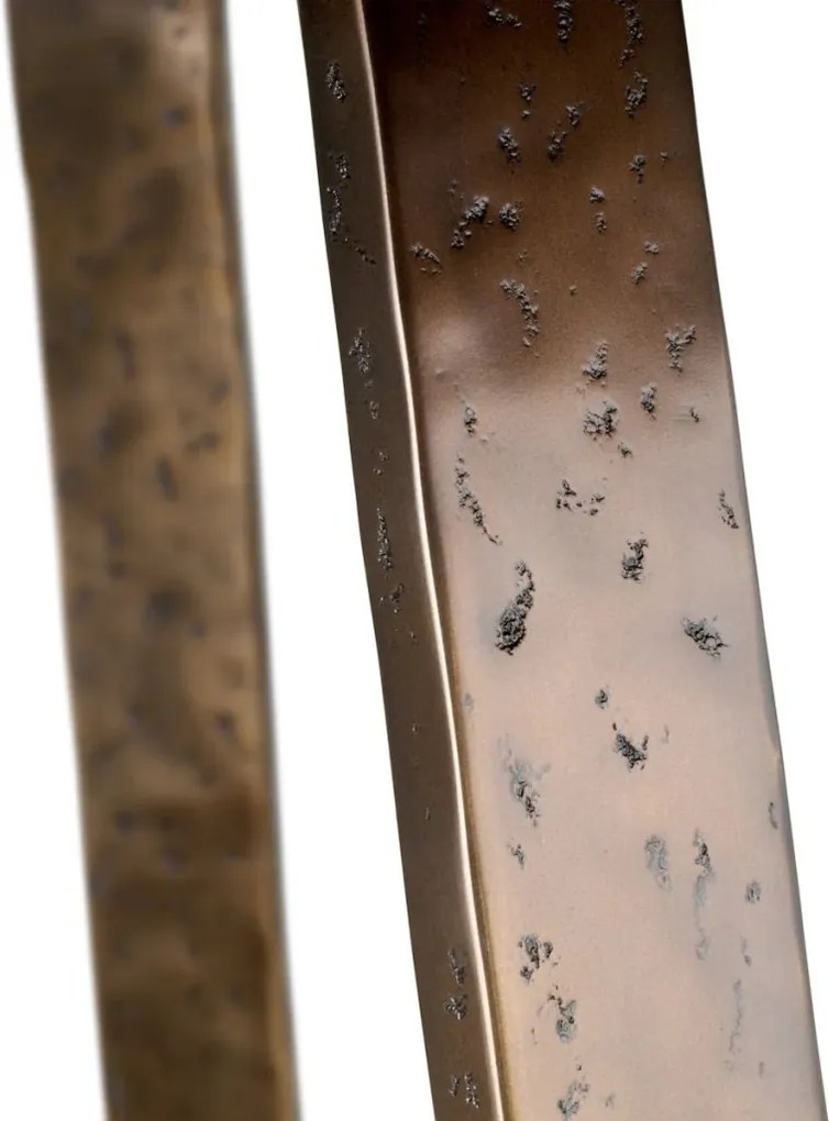 Masa Rotunda LUX din Aluminiu, Furnir de Stejar, Cambronne 152cm