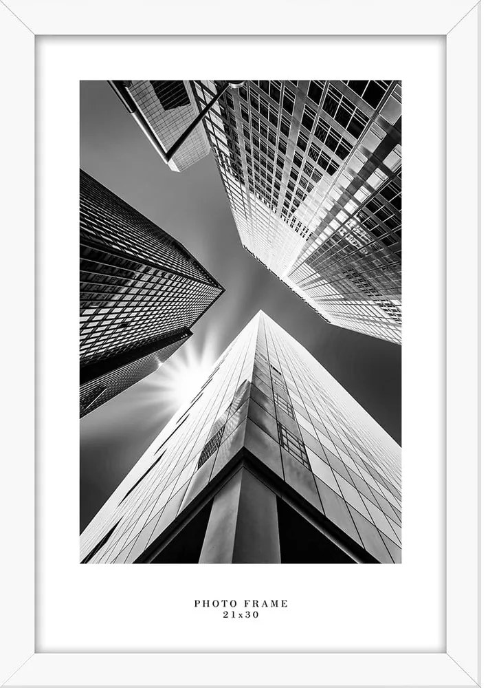 Ramă foto de perete Styler Floryda, 24 x 33 cm, alb