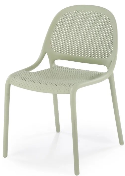 Scaun plastic K532 menta