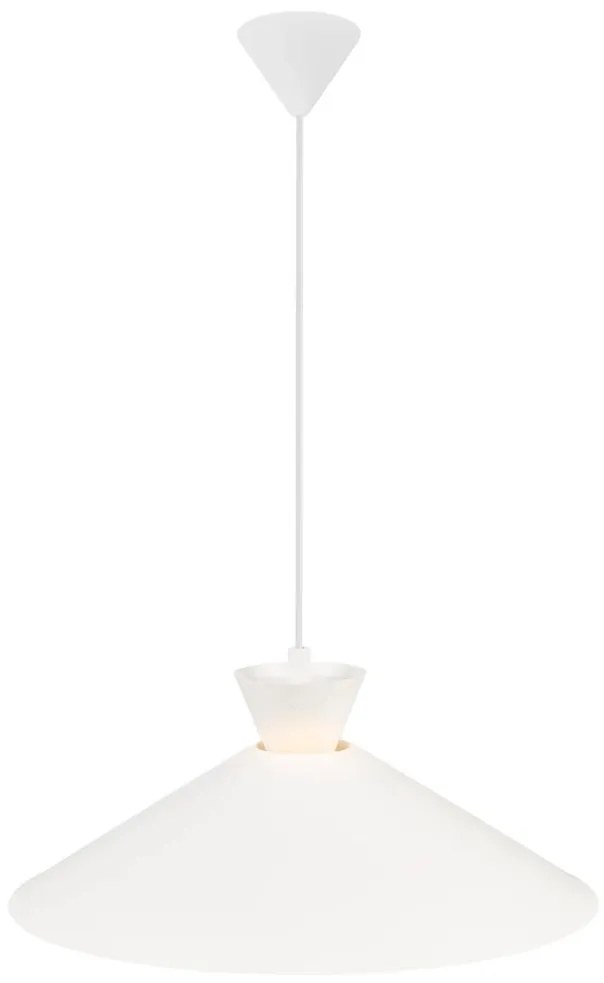 Pendul design modern Dial 45 alb