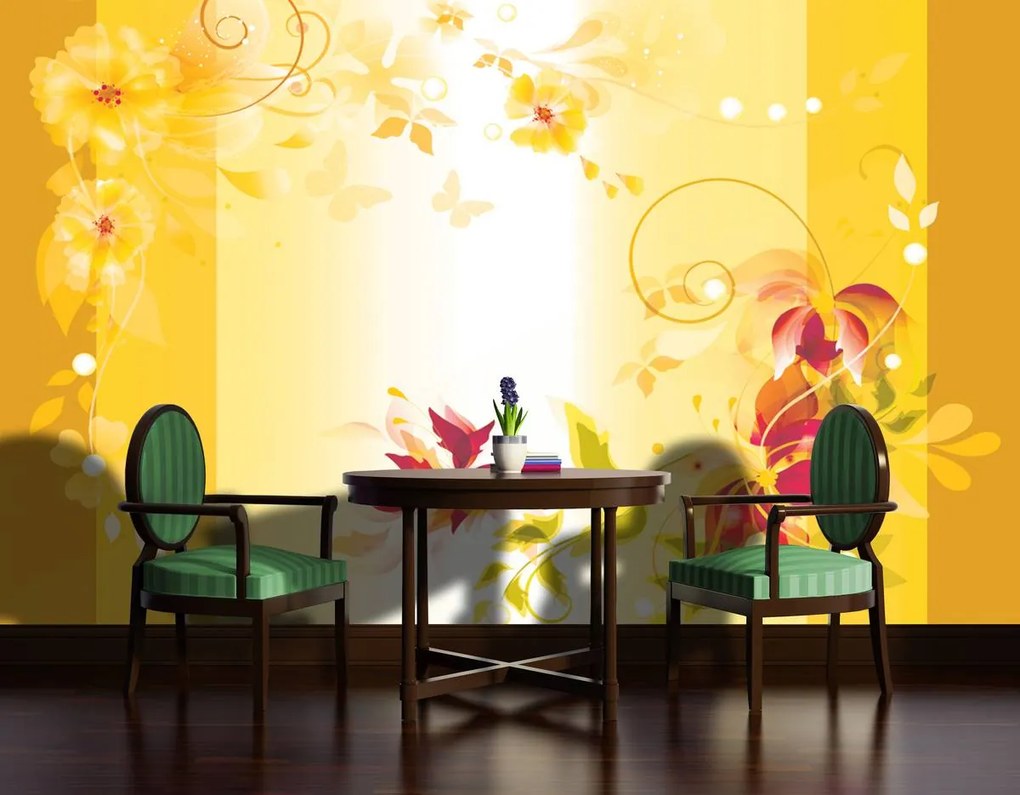 Fototapet - Flori (152,5x104 cm)