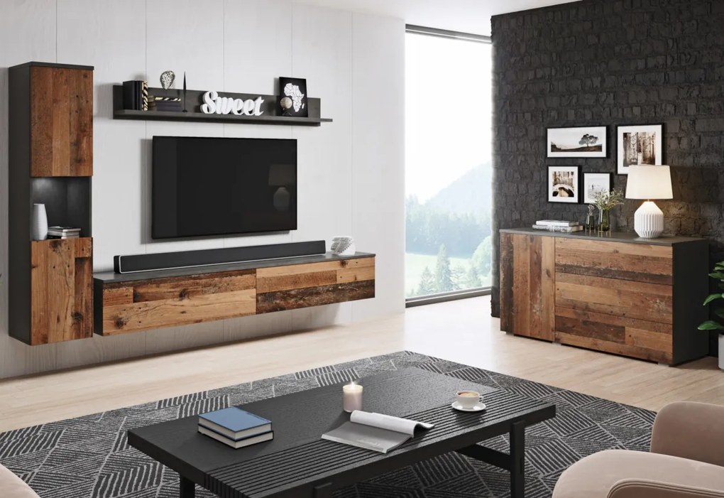 Expedo Set mobilier URAL, wotan/alb luciu