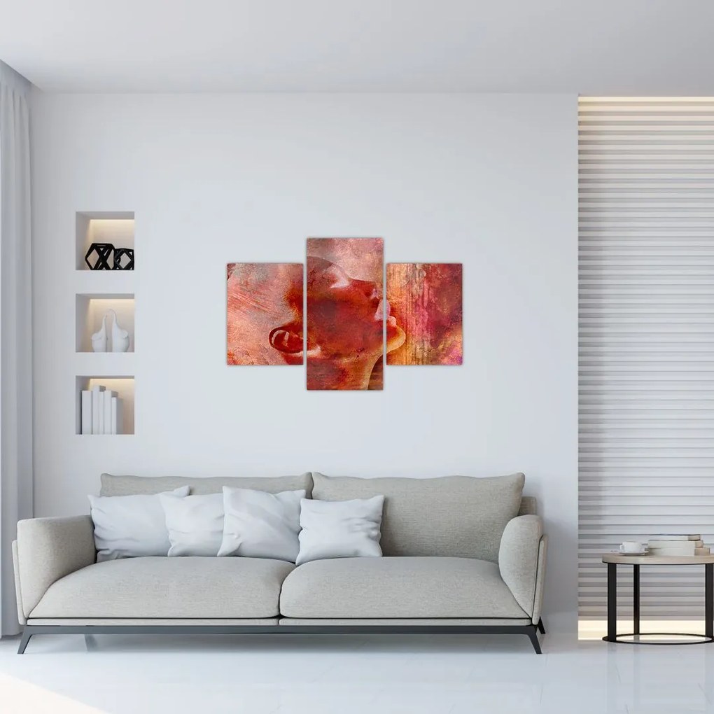 Tablou - Profilul feței feminine (90x60 cm)