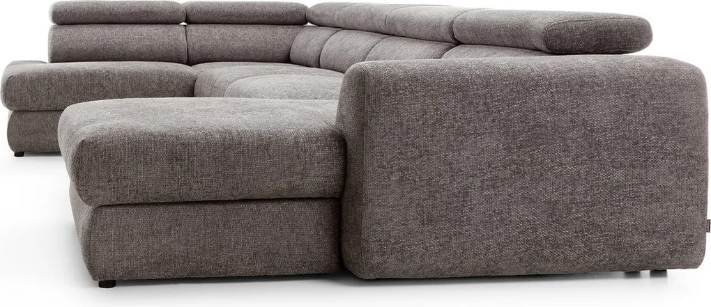 Colțar lemn masiv Bluvel III, 360 × 207 × 78 cm - Stânga