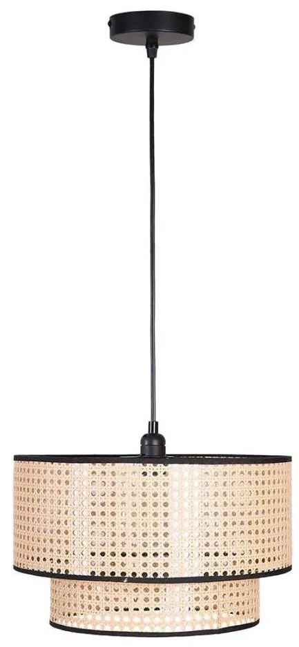 Lustră pe cablu TAKARA 1xE27/20W/230V d. 40 cm bej