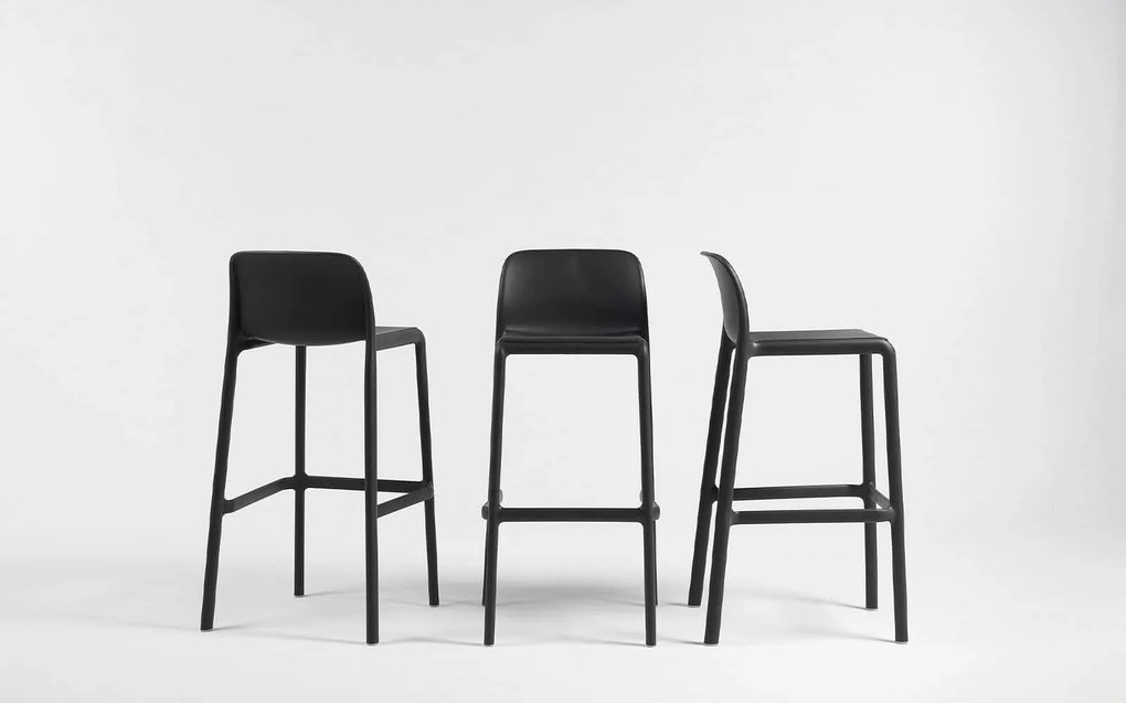 Scaun de Bar, Exterior, Nardi - Faro Mini, 65 cm - Bianco