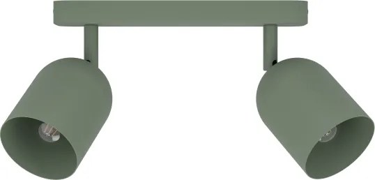 Eglo TILSTON 44133 - Spot 2xE14/40W/230V, verde