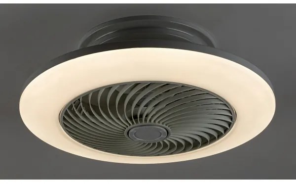 Plafonieră LED dimabilă cu ventilator Rabalux 6710 DALFON LED/36W/230V + telecomandă