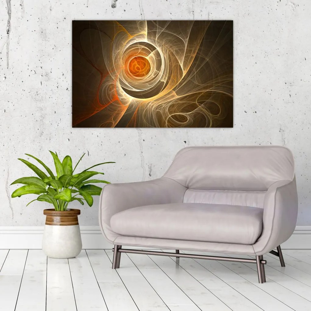 Tablou cu abstracție (90x60 cm)