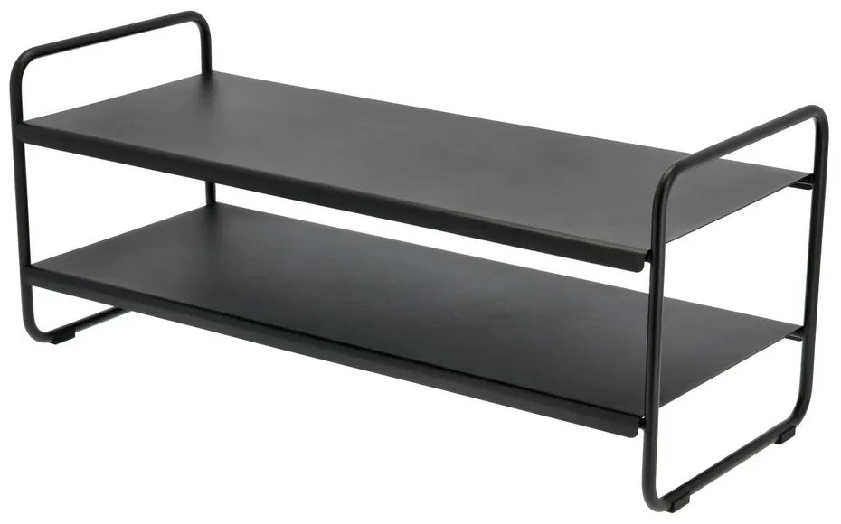 Pantofar negru din oțel 33x33x80 cm A-Shoe – Zone