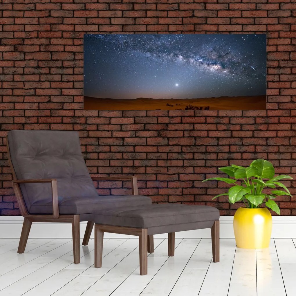 Tablou - Noapte in deșert (120x50 cm)