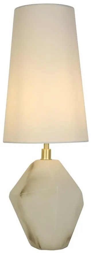 Veioza/Lampa de masa decorativa Apex alb