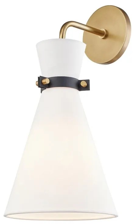Aplica de perete design modern JULIA, alama antichizata