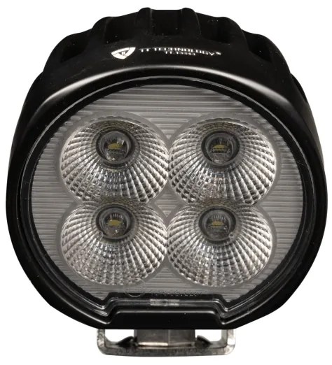 LED spot auto BLACK 40W 10-30V IP69 5700K rotund