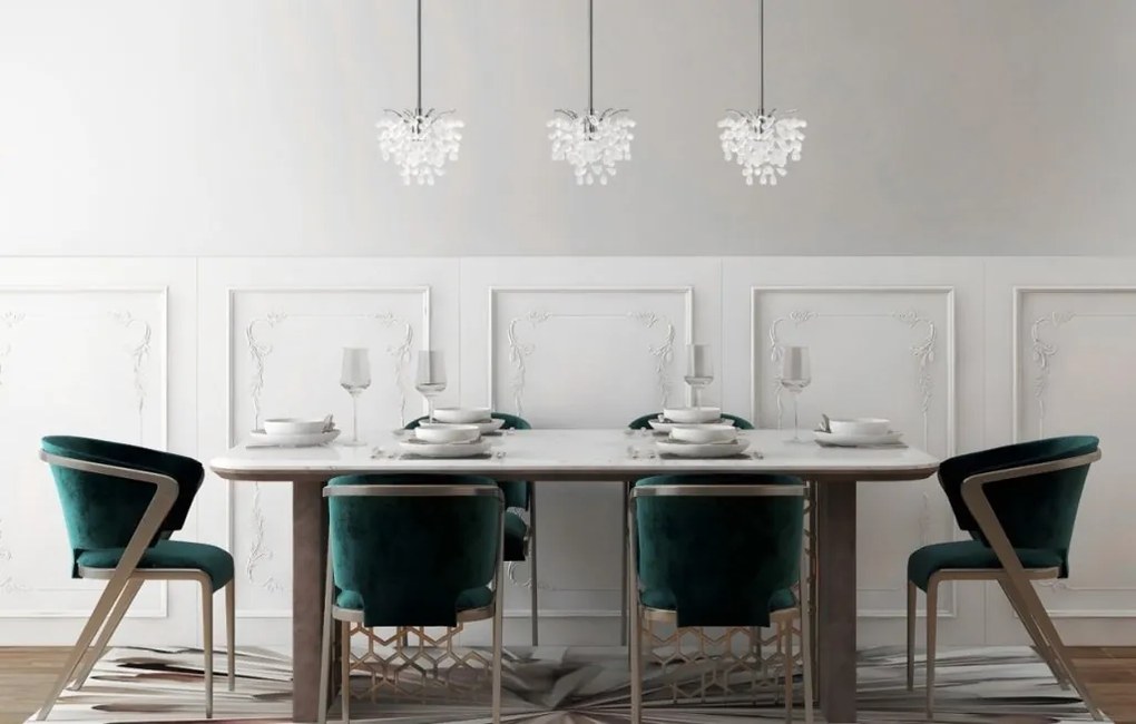 Pendul modern cristal Bohemia design LUX GRAPES