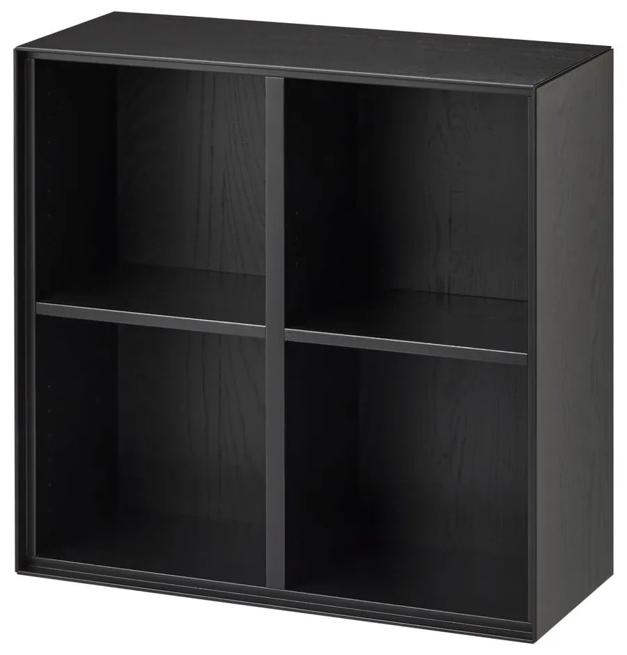 Bibliotecă de perete neagră 68x68 cm Edge by Hammel – Hammel Furniture