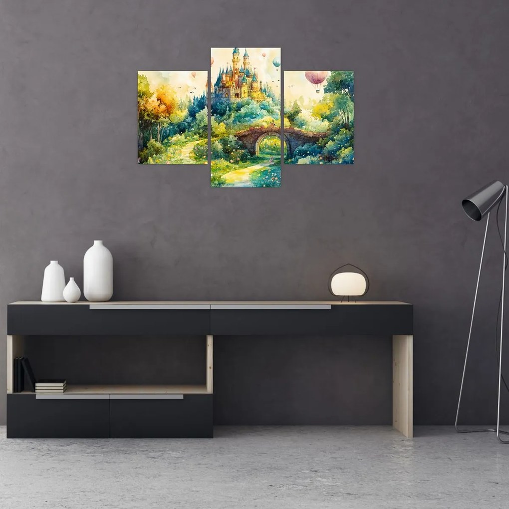 Tablou - Castel de Poveste (90x60 cm)