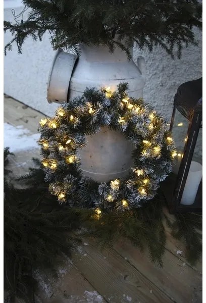 Coroniță LED de Crăciun de exterior EDMONTON 30xLED/0,064W/3/230V IP44 Eglo 410932