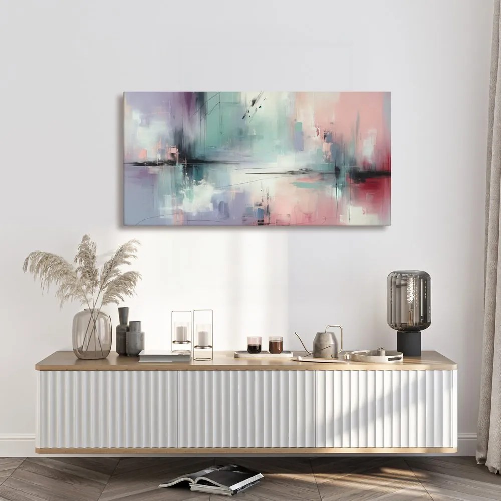 Tablou abstracție modernă de culori