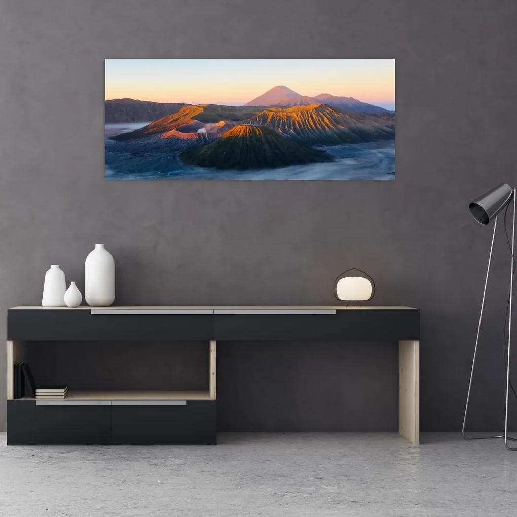 Tablou cu muntele Bromo în Indonesia (120x50 cm), în 40 de alte dimensiuni noi