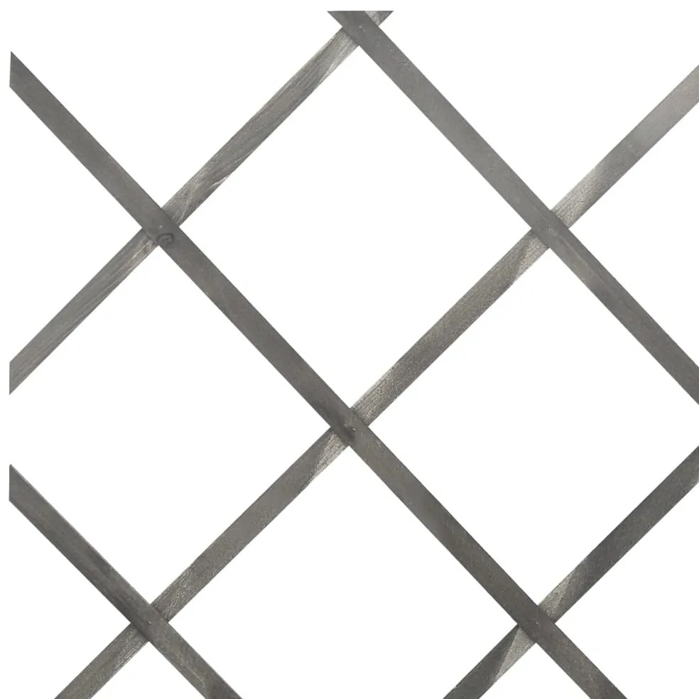 Garduri cu zabrele, 5 buc., gri, 180x80 m, lemn masiv de brad 5, Gri, 180 x 80 cm