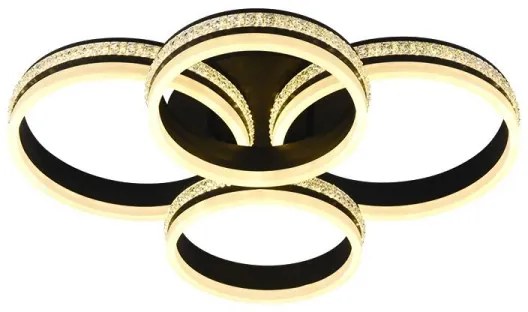 Plafonieră aplicată dimabilă LED/150W/230V 3000-6500K + telecomandă