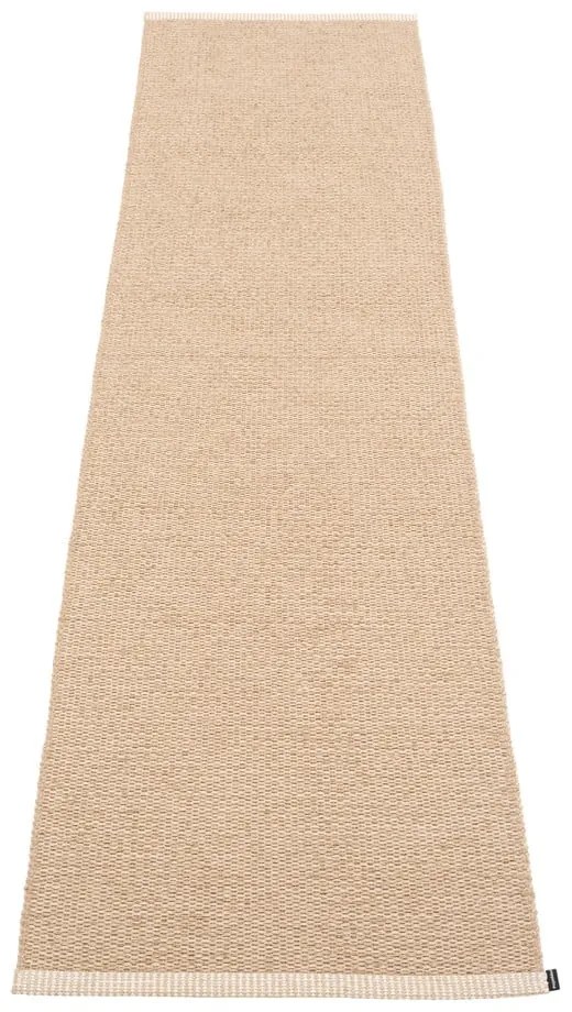 Covor tip traversă pentru interior și exterior bej 70x300 cm Mono Light Nougat – Pappelina