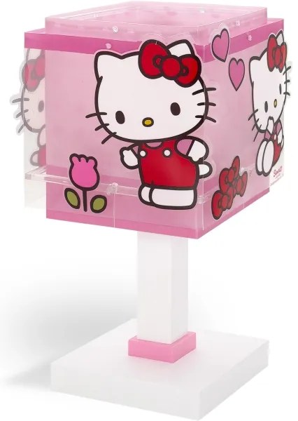 Dalber 73261 - Lampă de noptieră LED HELLO KITTY pentru copii 1xG4/4W/230V, roz