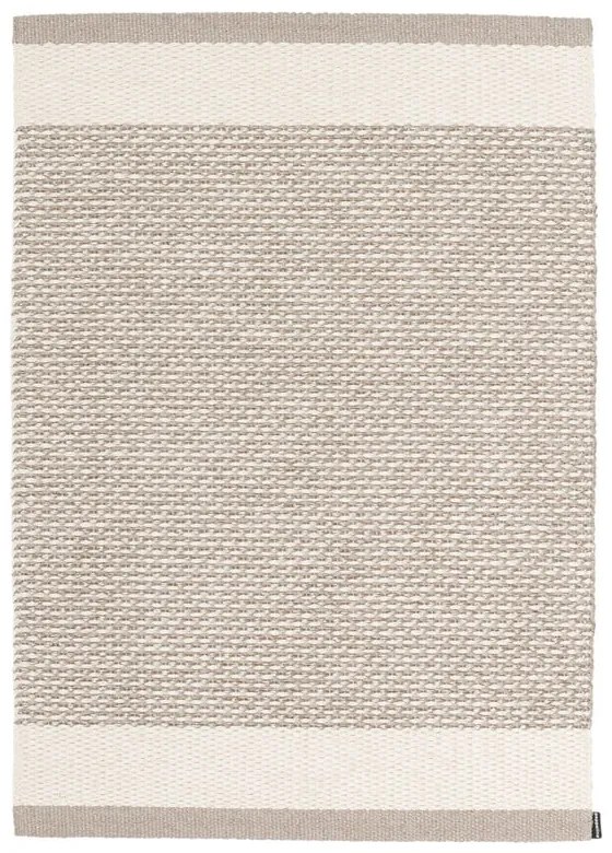 Covor pentru exterior și interior bej 60x85 cm Edit Mud Vanilla – Pappelina