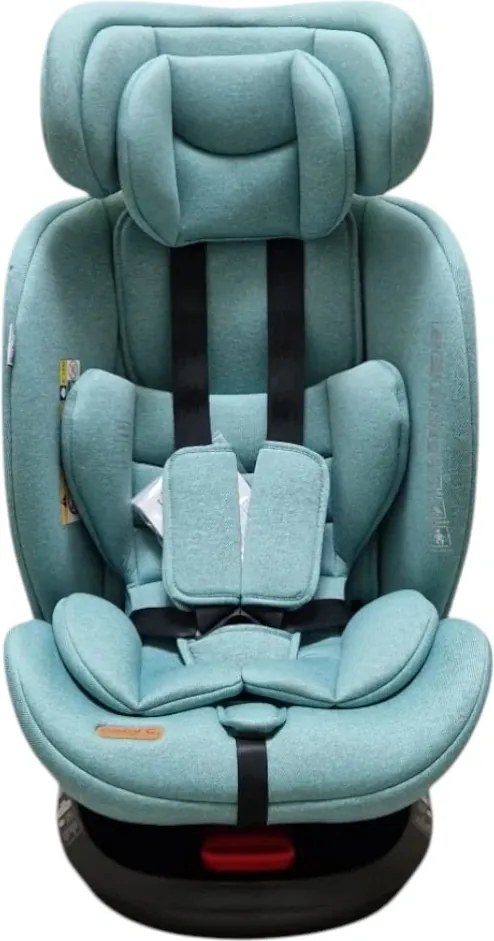 Scaun Auto cu Isofix Baby Care™ BS10P, Cu rotire 360 grade, Omologare R-129 i-Size, 0-36 kg, Tetiera reglabila, Transformabil in scoica auto, Sistem
