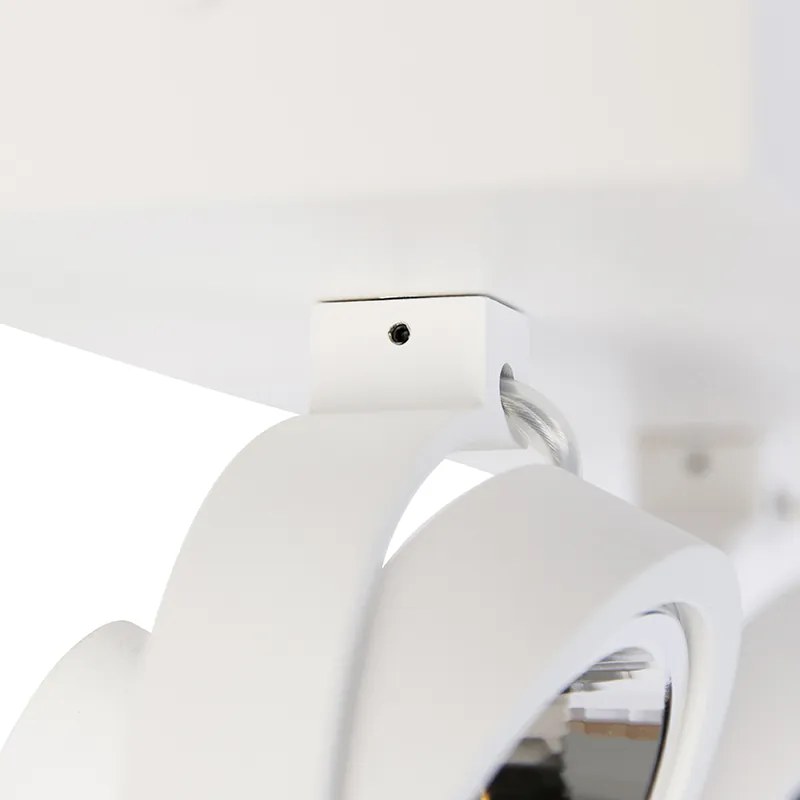 Spotlight de design alb reglabil cu 2 lumini - Go