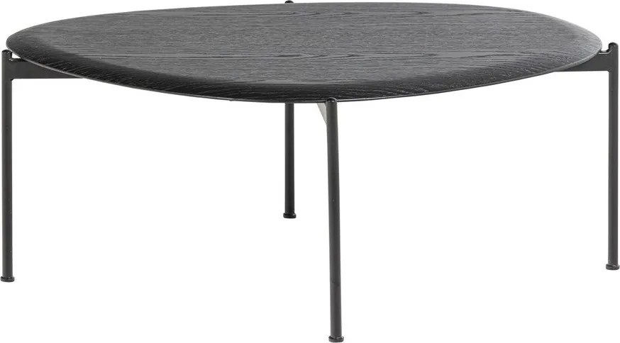 Măsuță de cafea neagră 67x92 cm Kota – WOOOD