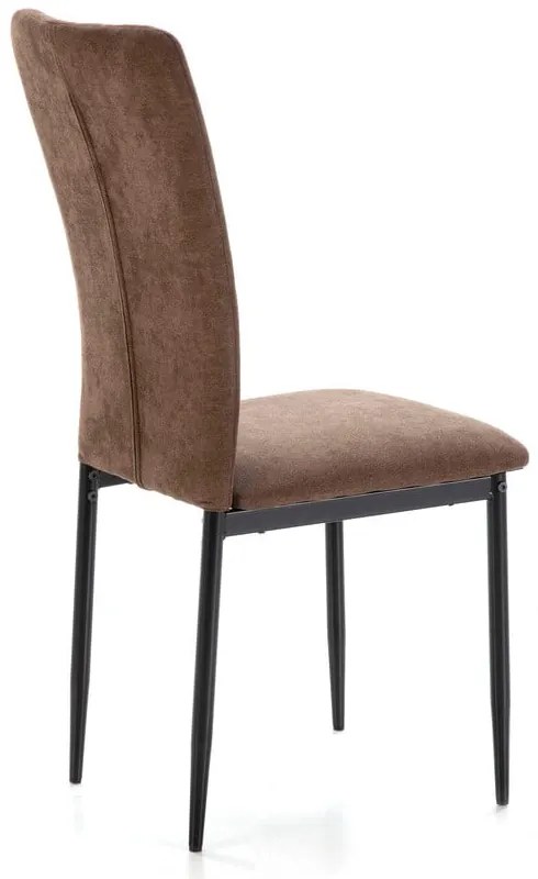 Scaune de dining maro 4 buc. Holly – Marckeric