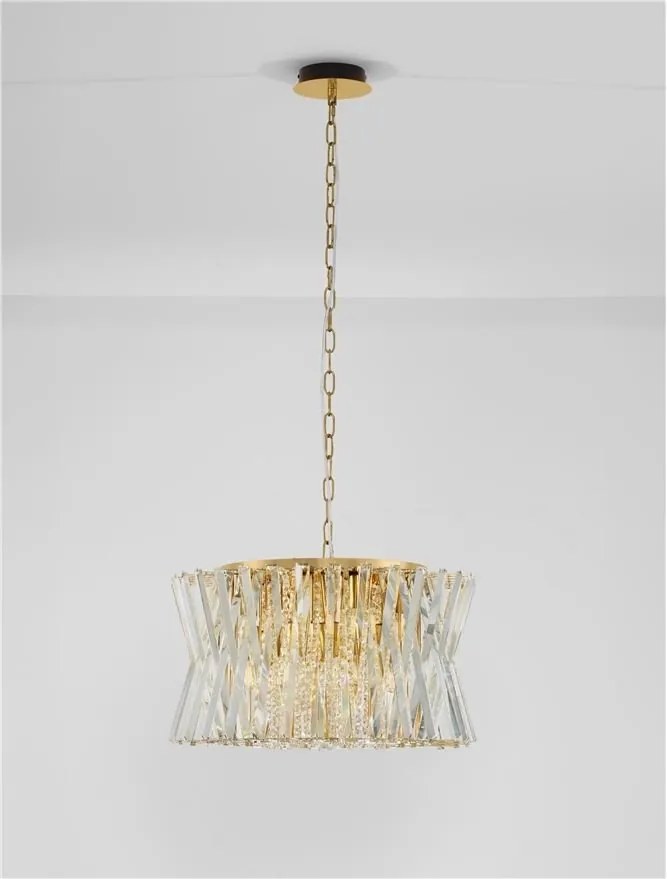 Lustra suspendata, cristale sticla ESTRELLA 54cm