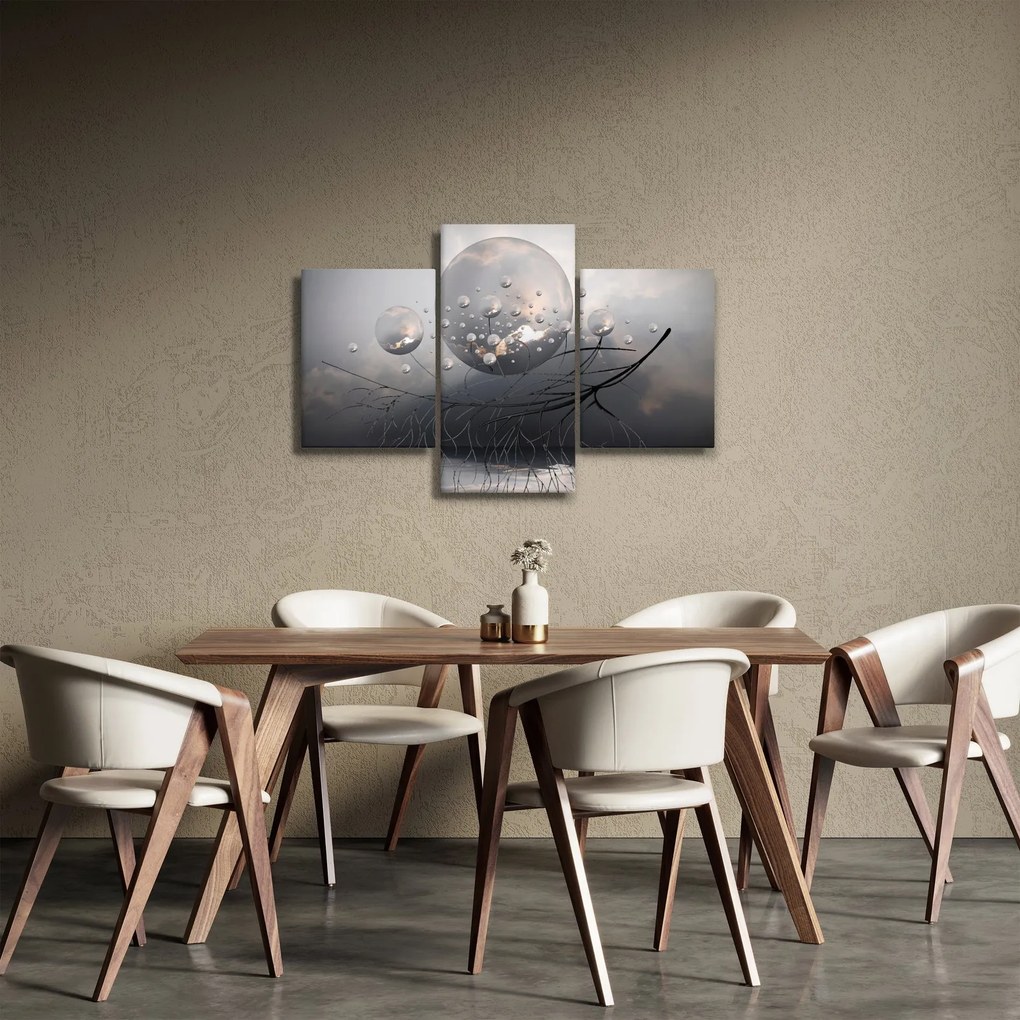 Tabloul bilelor abstracte (90x60 cm)