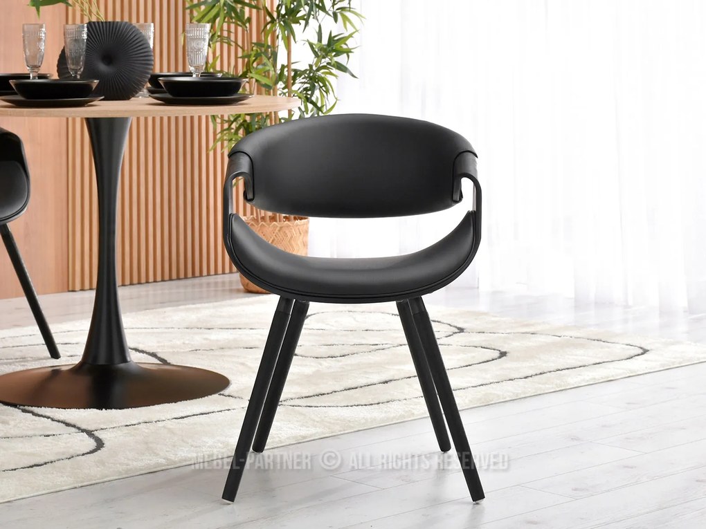 Scaun Bjorn K (negru). 1110929