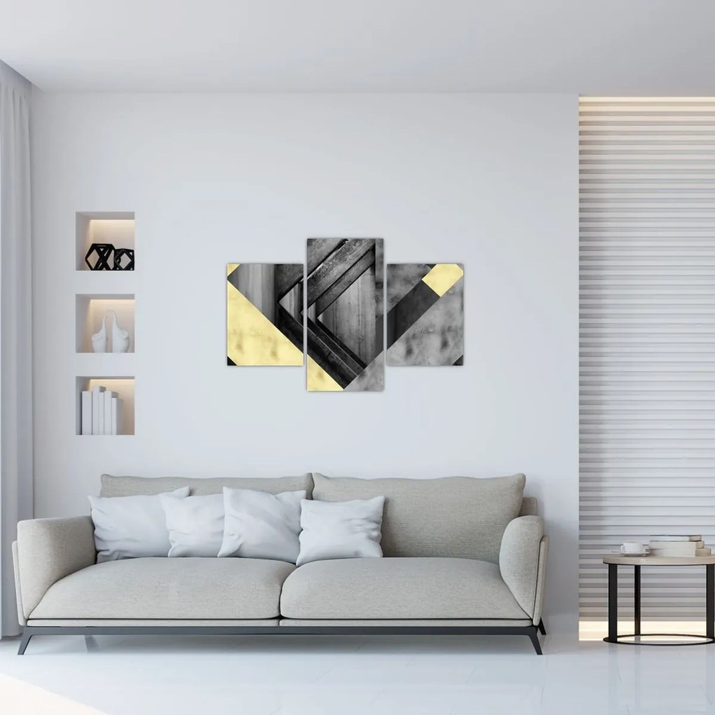 Tablou - Textura forme (90x60 cm)