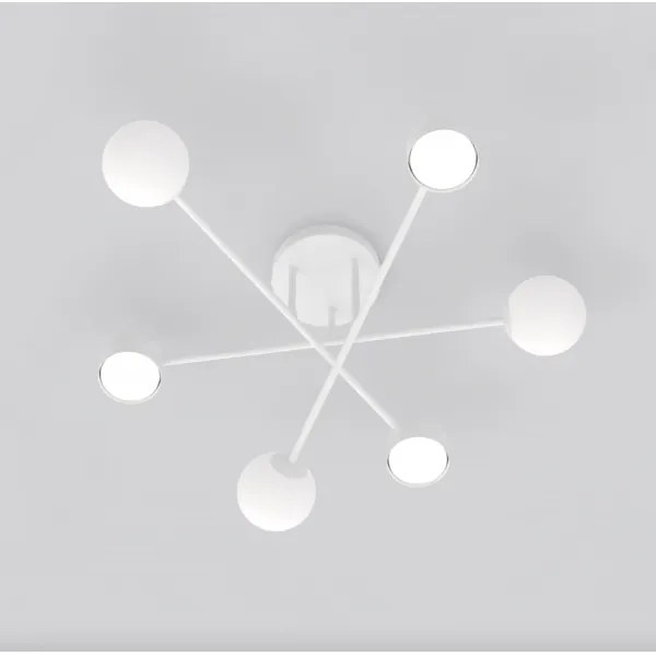 Plafonieră aplicată HOLON 3xG9/8W/230V + 3xGX53/12W albă