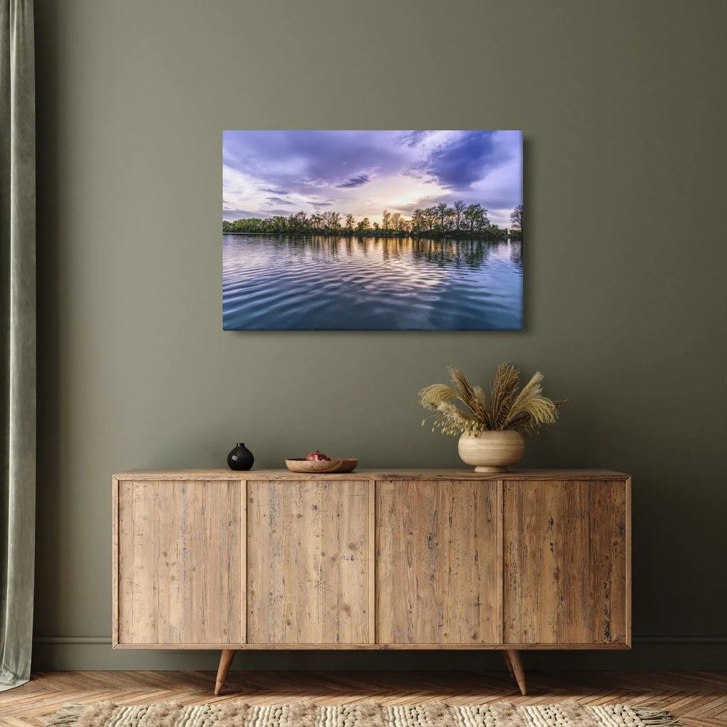 Tablou cu lac (90x60 cm)