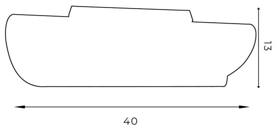 Plafonieră BARBOS 2xG9/8W/230V albă