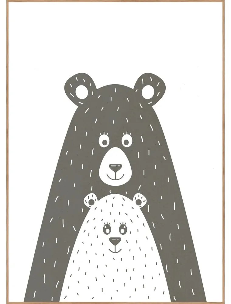 Tablou pentru copii 30x40 cm Safest Place – Malerifabrikken