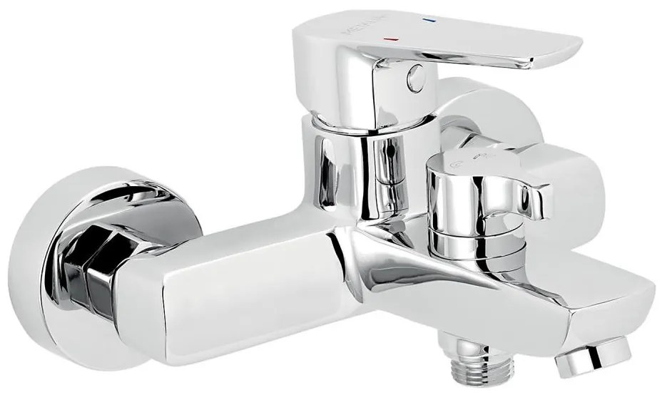 Baterie de cadă Novaservis METALIA crom lucios