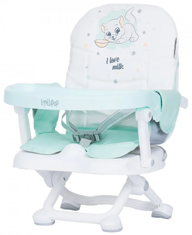 Inaltator scaun de masa chipolino lollipop avocado