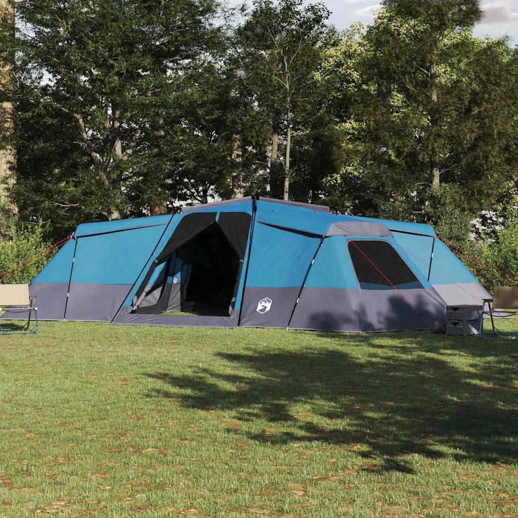 vidaXL Cort de Familie albastru 833 x 585 x 216 cm Poliester
